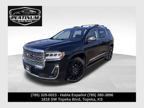 Black 2023 GMC Acadia Denali for sale in Topeka, KS