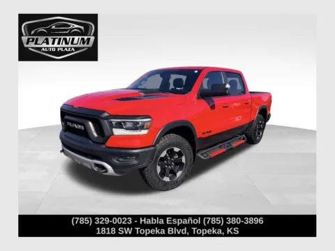 Red 2019 Ram 1500 Rebel for sale in Topeka, KS