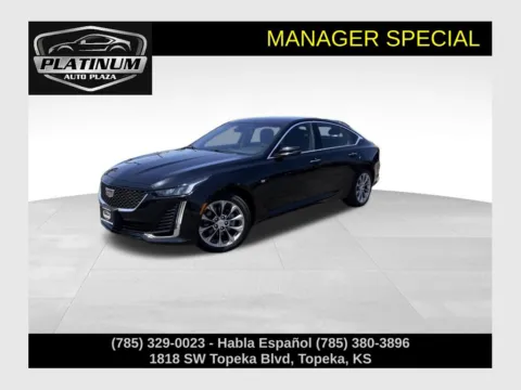 Black 2023 Cadillac CT5 Luxury for sale in Topeka, KS
