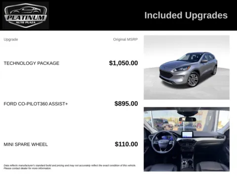 Another view of 2021 Ford Escape Hybrid SEL for sale in Topeka, KS at Platinum Auto Plaza