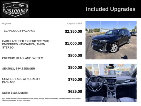 Another view of 2022 Cadillac XT6 Premium Luxury for sale in Topeka, KS at Platinum Auto Plaza