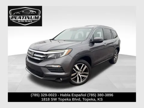 Gray 2016 Honda Pilot Elite for sale in Topeka, KS