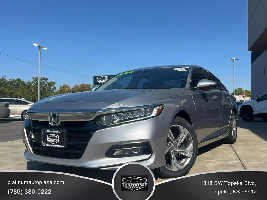 Used 2018 Honda Accord EX-L Sedan 4D for sale in Topeka, KS at Platinum  Auto Plaza | VIN: 1HGCV1F59JA155134