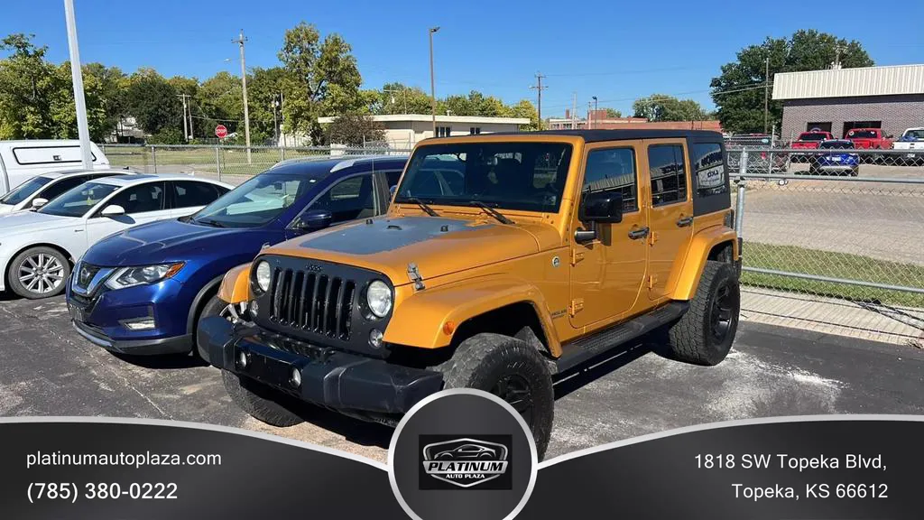 2014 Jeep Wrangler Unlimited Sahara Sport Utility 4D for sale in Topeka, KS