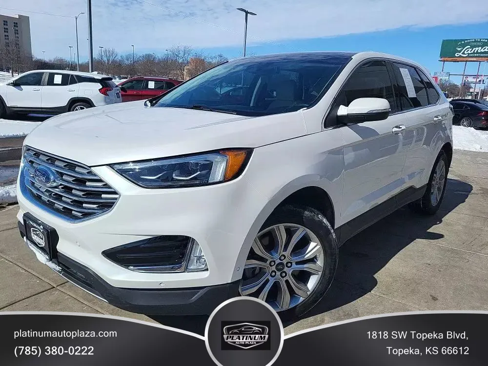 Used 2019 Ford Edge Titanium Sport Utility 4D for sale in Topeka, KS at ...