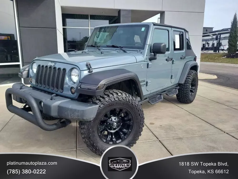 2015 Jeep Wrangler Unlimited Sport S SUV 4D for sale in Topeka, KS