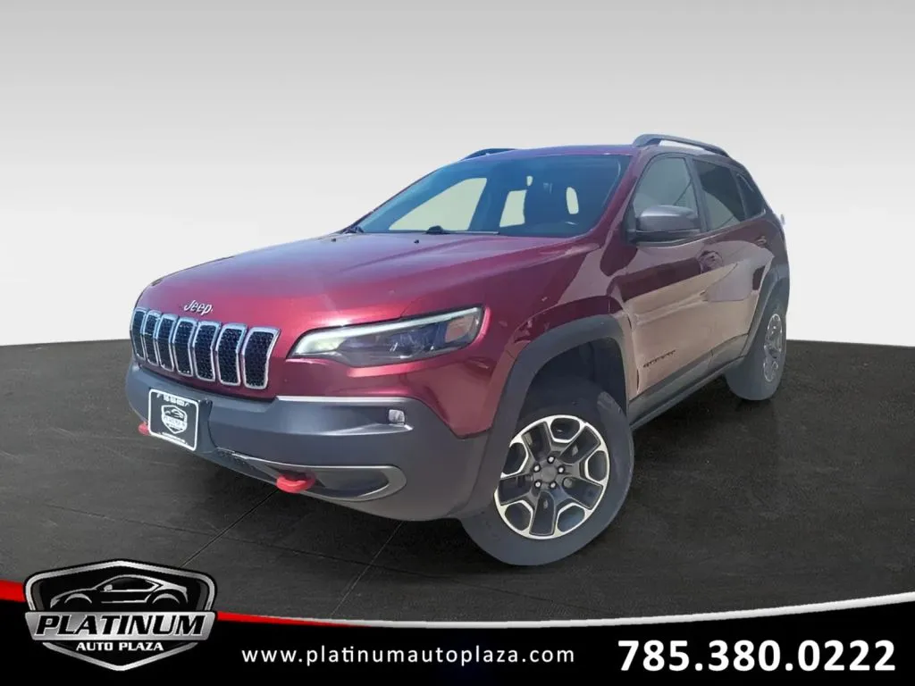Red 2020 Jeep Cherokee TrailHawk Sport Utility 4D for sale in Topeka, KS