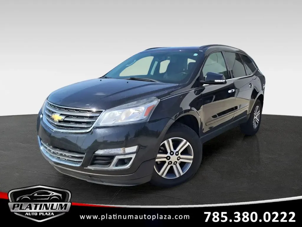 Black 2017 Chevrolet Traverse LT Sport Utility 4D for sale in Topeka, KS