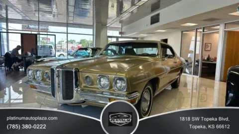 Gold 1970 Pontiac Catalina Hardtop Coupe for sale in Topeka, KS