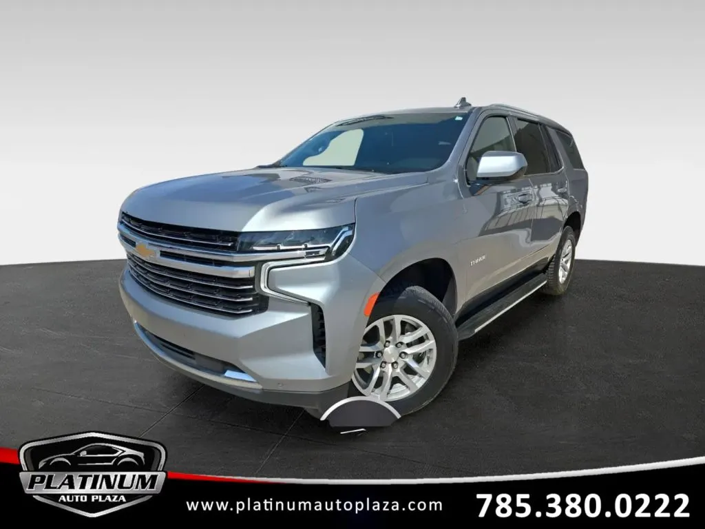 Gray 2023 Chevrolet Tahoe LT Sport Utility 4D for sale in Topeka, KS