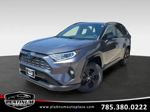 Gray 2021 Toyota RAV4 Hybrid XSE Sport Utility 4D for sale in Topeka, KS