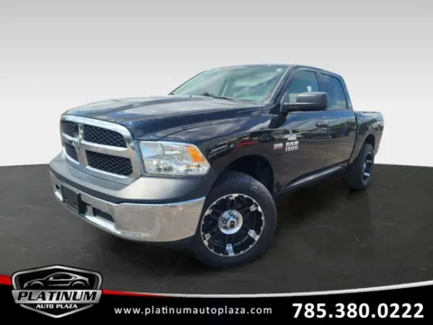 Black 2017 Ram 1500 Crew Cab SLT Pickup 4D 5 1/2 ft for sale in Topeka, KS