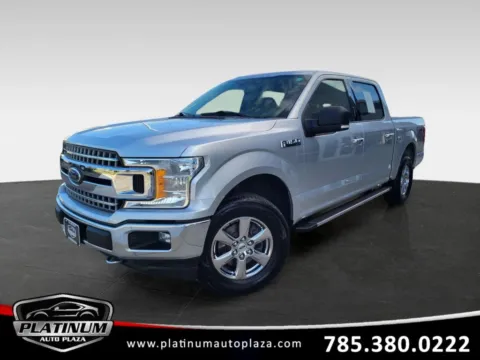 Silver 2018 Ford F-150 SuperCrew Cab XLT Pickup 4D 5 1/2 ft for sale in Topeka, KS