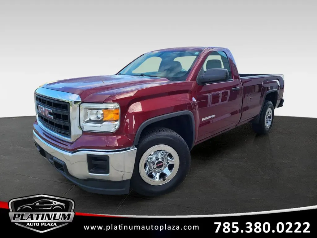 Red 2014 GMC Sierra 1500 Regular Cab Pickup 2D 8 ft for sale in Topeka, KS