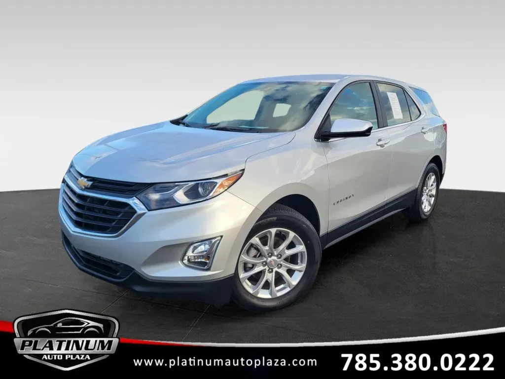 Silver 2021 Chevrolet Equinox LT Sport Utility 4D for sale in Topeka, KS