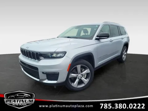 Silver 2021 Jeep Grand Cherokee L Limited Sport Utility 4D for sale in Topeka, KS
