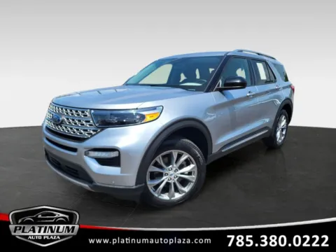Silver 2023 Ford Explorer Limited Sport Utility 4D for sale in Topeka, KS