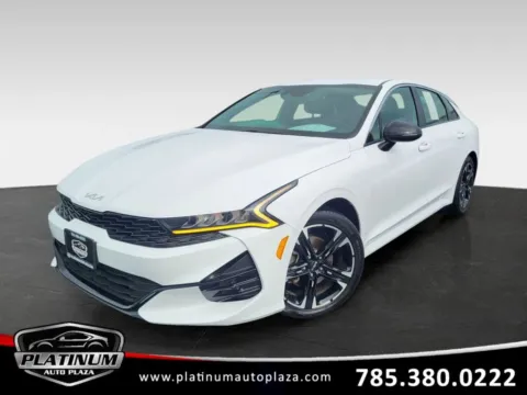 White 2022 Kia K5 GT-Line Sedan 4D for sale in Topeka, KS