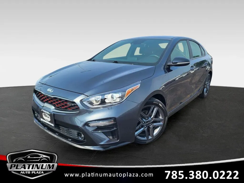 Gray 2020 Kia Forte GT-Line Sedan 4D for sale in Topeka, KS