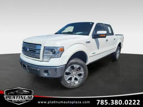 White 2014 Ford F-150 Limited for sale in Topeka, KS
