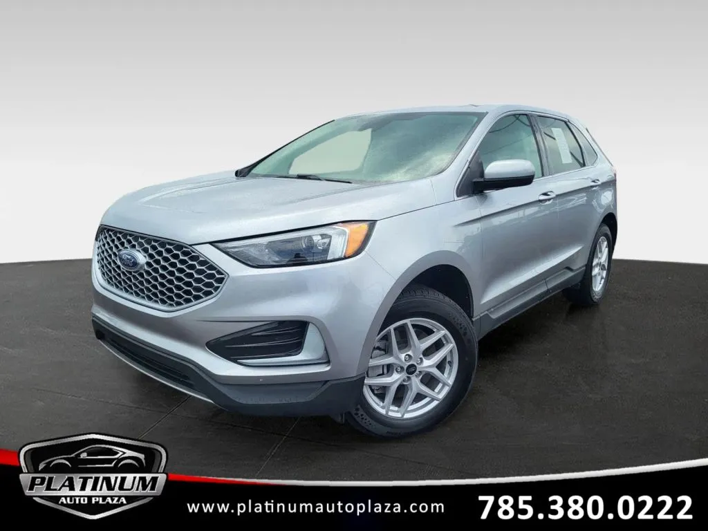 Silver 2023 Ford Edge SEL Sport Utility 4D for sale in Topeka, KS