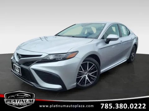 Silver 2022 Toyota Camry SE Sedan 4D for sale in Topeka, KS