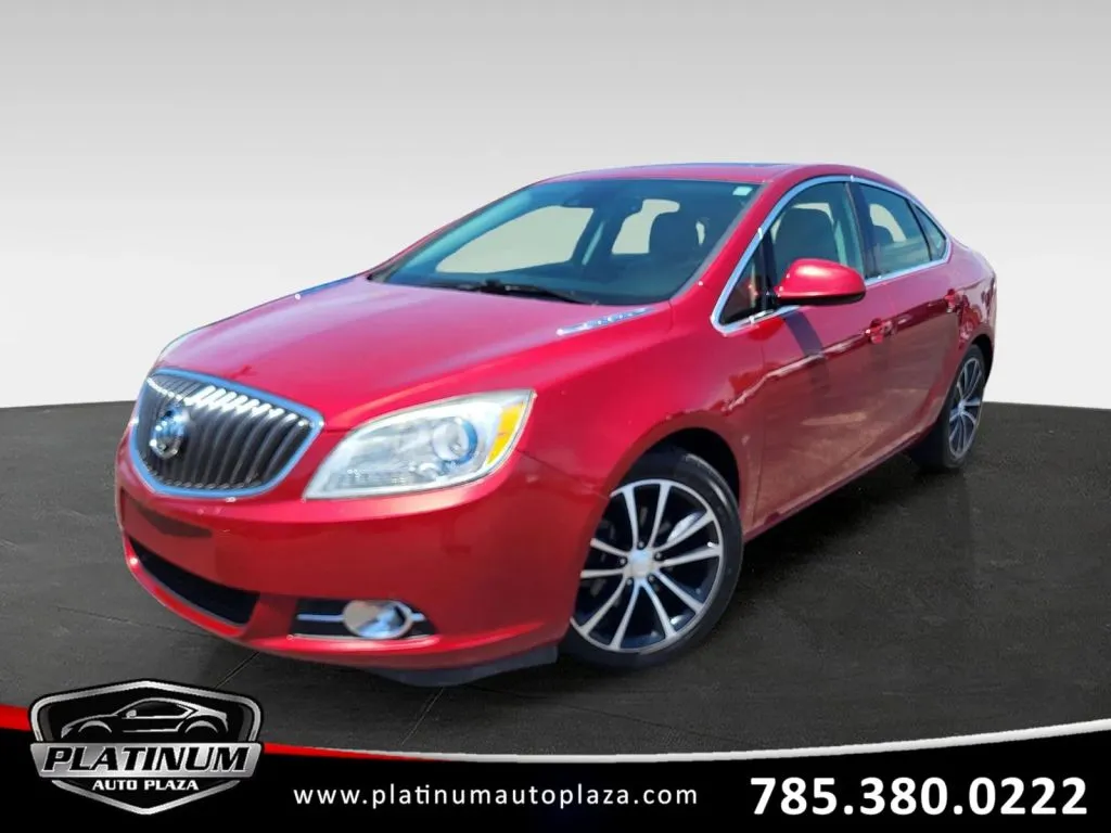 Red 2017 Buick Verano Sport Touring Sedan 4D for sale in Topeka, KS