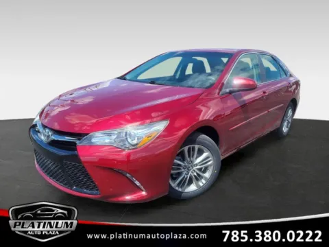 Red 2017 Toyota Camry SE Sedan 4D for sale in Topeka, KS