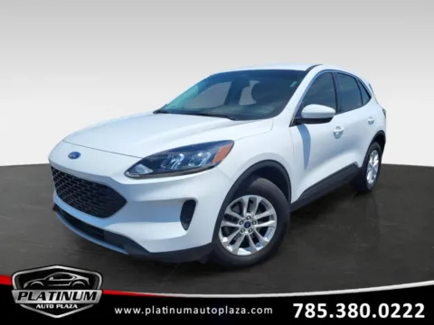 White 2021 Ford Escape SE Sport Utility 4D for sale in Topeka, KS
