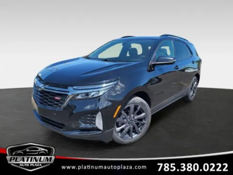 Black 2022 Chevrolet Equinox RS for sale in Topeka, KS
