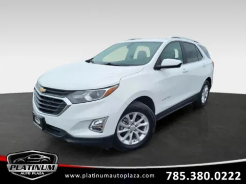 White 2021 Chevrolet Equinox LT for sale in Topeka, KS