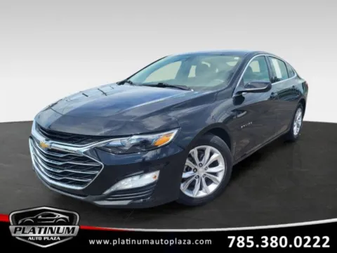 Black 2020 Chevrolet Malibu LT for sale in Topeka, KS