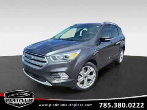 Black 2017 Ford Escape Titanium for sale in Topeka, KS