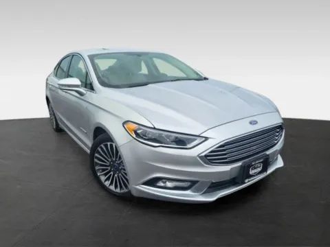 Another view of 2017 Ford Fusion Hybrid Titanium for sale in Topeka, KS at Platinum Auto Plaza