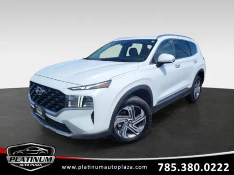 White 2023 Hyundai Santa Fe SEL for sale in Topeka, KS