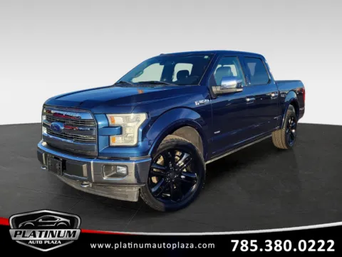 Blue 2017 Ford F-150 Lariat for sale in Topeka, KS