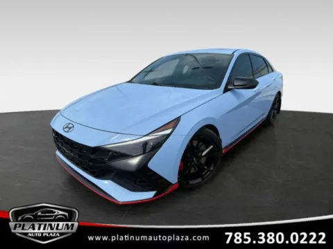 Blue 2023 Hyundai Elantra N for sale in Topeka, KS