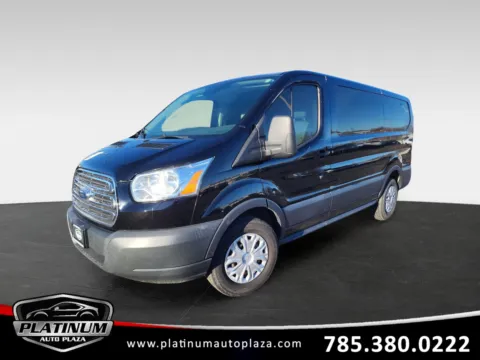 Black 2016 Ford Transit Cargo Van 150 for sale in Topeka, KS