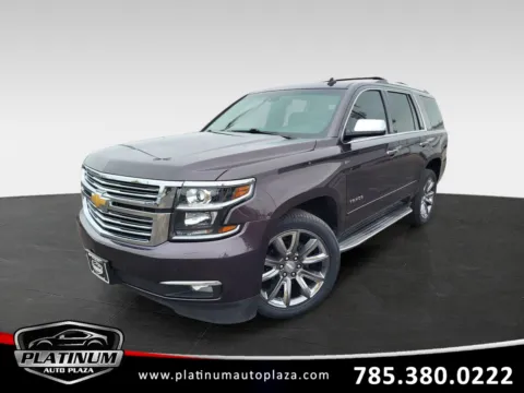 Gray 2015 Chevrolet Tahoe LTZ for sale in Topeka, KS