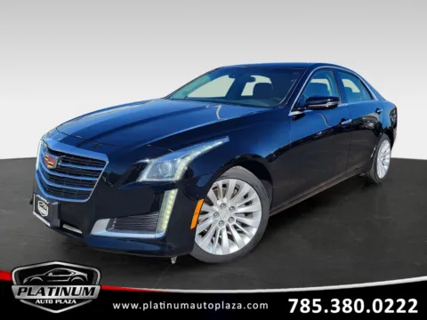 Black 2016 Cadillac CTS Sedan Luxury Collection AWD for sale in Topeka, KS