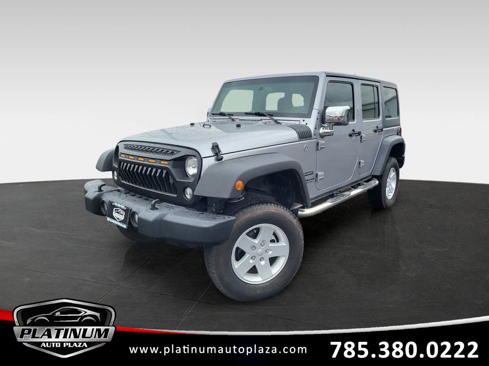 Gray 2017 Jeep Wrangler Unlimited Sport for sale in Topeka, KS