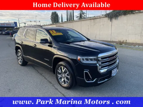 Black 2023 GMC Acadia SLT for sale in Redding, CA