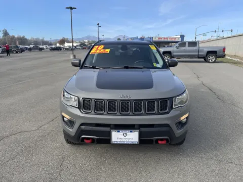 Gray 2020 Jeep Compass Trailhawk for sale in Redding, CA