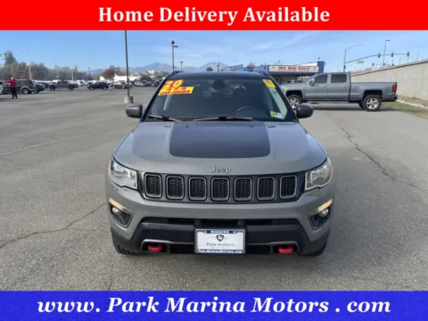 Gray 2020 Jeep Compass Trailhawk for sale in Redding, CA