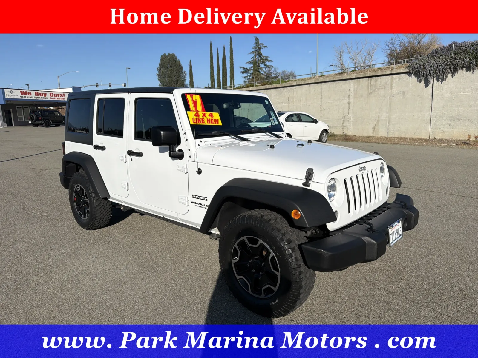 2017 Jeep Wrangler Unlimited Sport