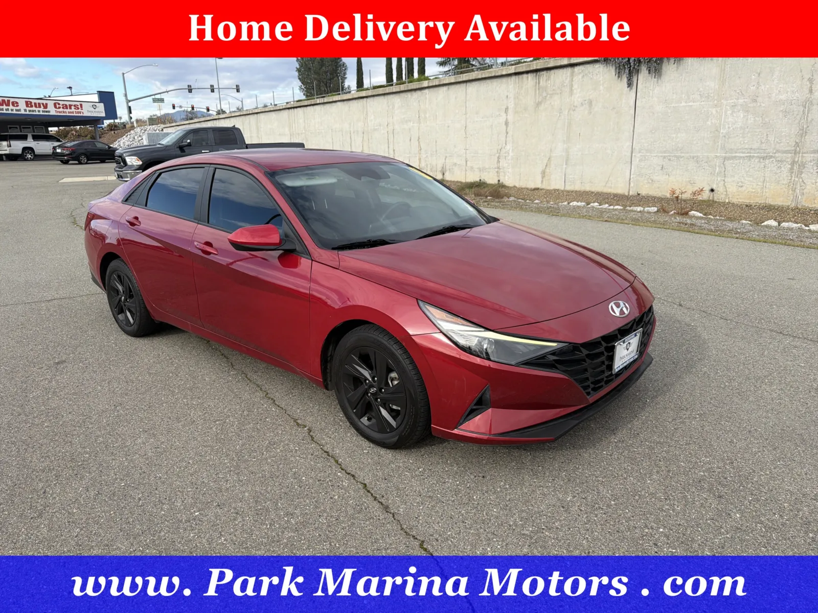Red 2022 Hyundai Elantra SEL for sale in Redding, CA