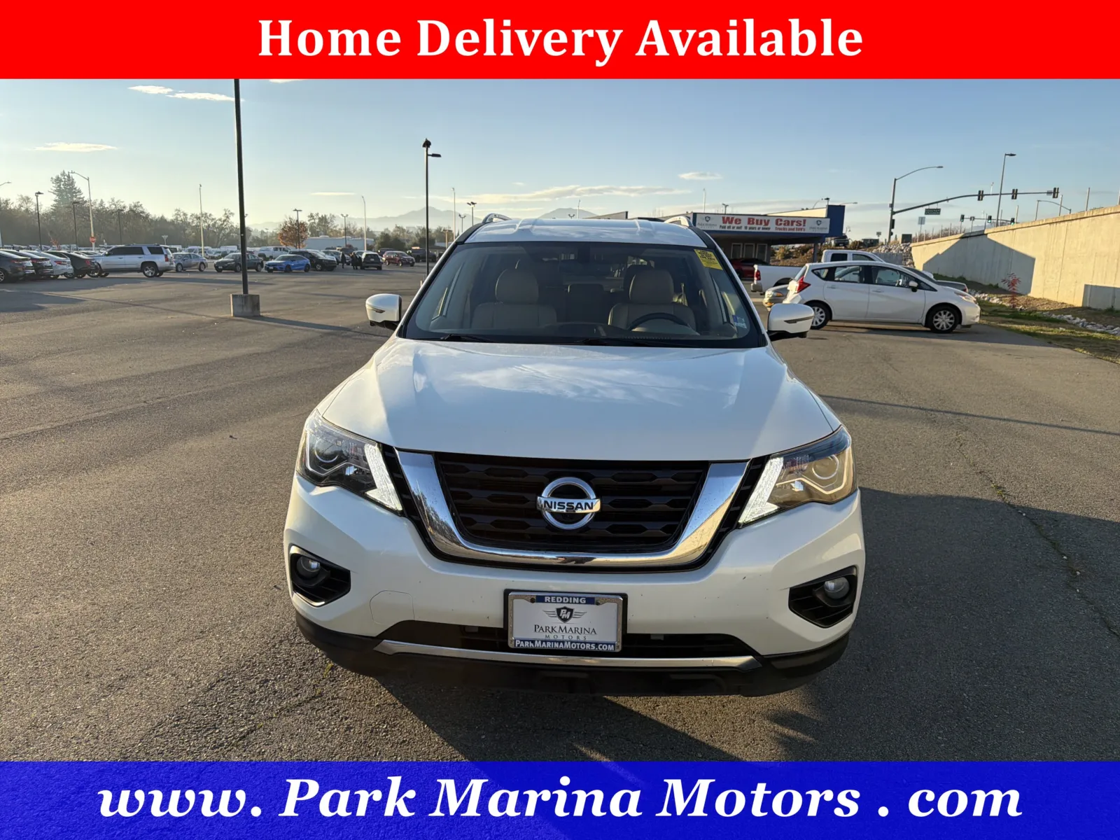 White 2020 Nissan Pathfinder SL for sale in Redding, CA