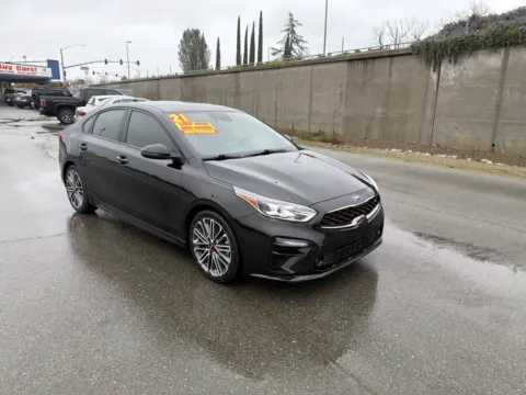Black 2021 Kia Forte GT for sale in Redding, CA