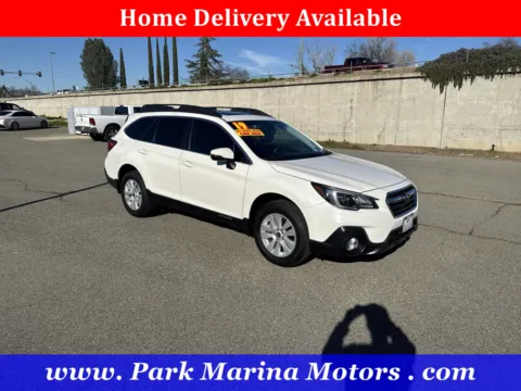White 2019 Subaru Outback Premium for sale in Redding, CA