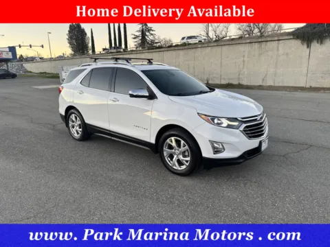 White 2019 Chevrolet Equinox Premier for sale in Redding, CA